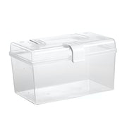 Portable Medicine Box Home Medicine Plastic Storage Box, Style: High Small