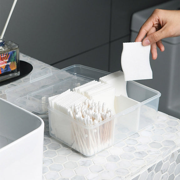 Portable Medicine Box Home Medicine Plastic Storage Box, Style: High Small