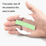 10 PCS Fixed Small Sensor TPU Transparent Adhesive Patch(Oval)