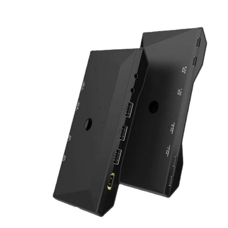 2 In 1 Out 4K 60Hz Type-C Notebook Dedicated KVM Switch(Black)