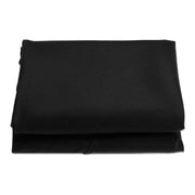Polyester Parasol Replacement Cloth Round Garden Umbrella Cover, Size: Diameter 2m  6 Ribs(Black)
