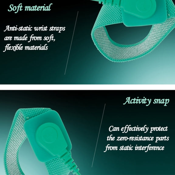 ProsKit AS-611 3m TPR Elastic Plastic Anti-Static Wired Wrist Strap