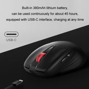 Lenovo Thinkplus High-Precision Wireless Mouse Ergonomic Design Gaming Office Mouse(WL200PRO)