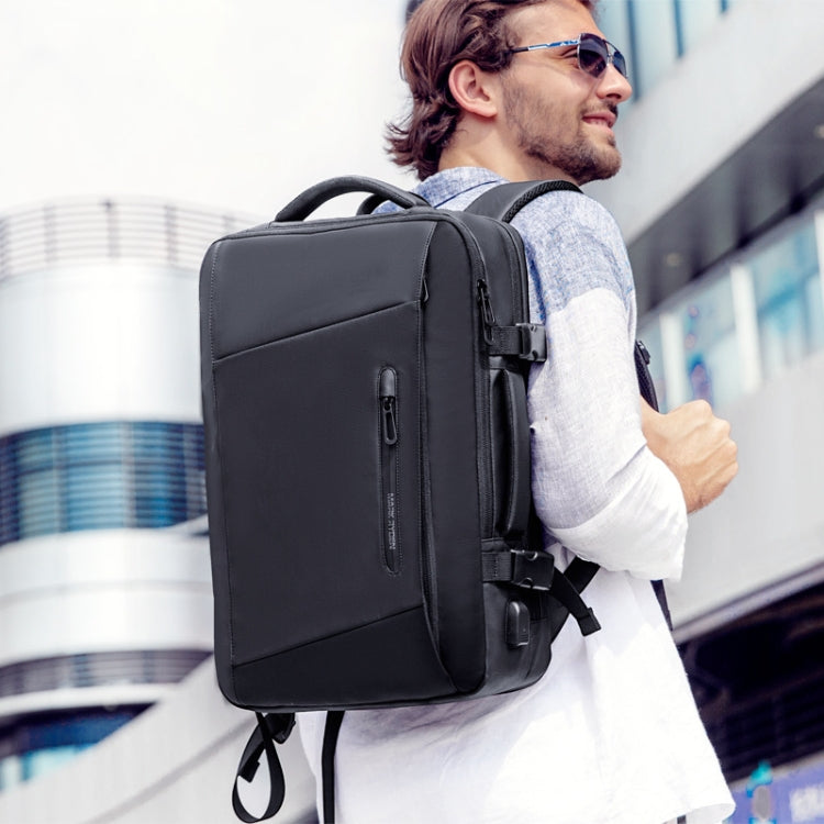 Mark Ryden 17.3 Inch Men Large Capacity Oxford Cloth Computer Backpack,Style: Expansion Style