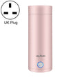 UGASUN Travel Portable Mini Electric Heated Water Cup, Color: UK Plug (Pink) - free shipping - PMC TechLife - Order now!