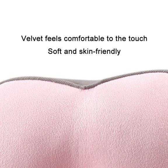 FANNIS Butterfly Office Hip Support Memory Foam Cushion, Size: 41x33x8cm(Pink)