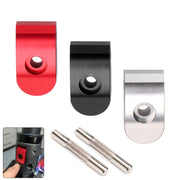 High-density Alloy Steel Electric Scooter Folding Hook for Xiaomi M365 / Pro,Style: Silver+1 Dowel