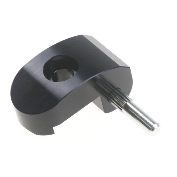 High-density Alloy Steel Electric Scooter Folding Hook for Xiaomi M365 / Pro,Style: Silver+1 Dowel