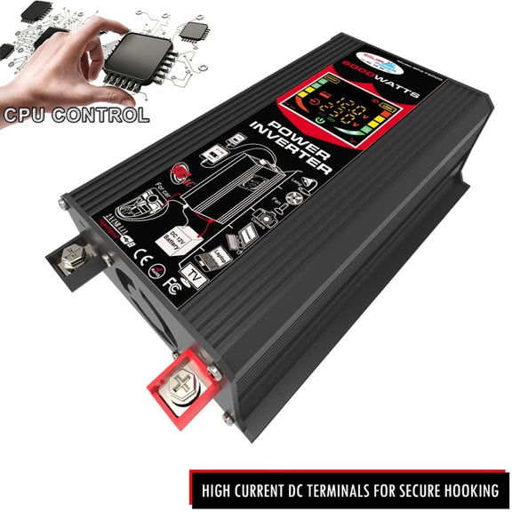 Tang 3 Generations Home Solar Generator Inverter+30A Controller+18W 12V Solar Panel, Specification: Black 12V To 220V