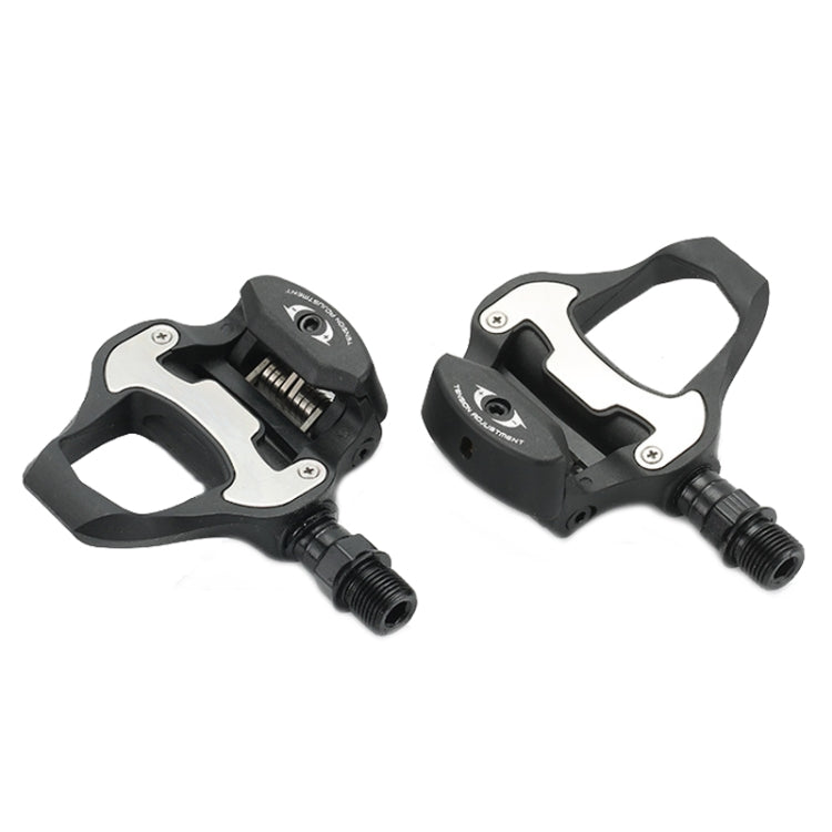 RACEWORK 01455 Road Bike Self-locking Pedals(Black)