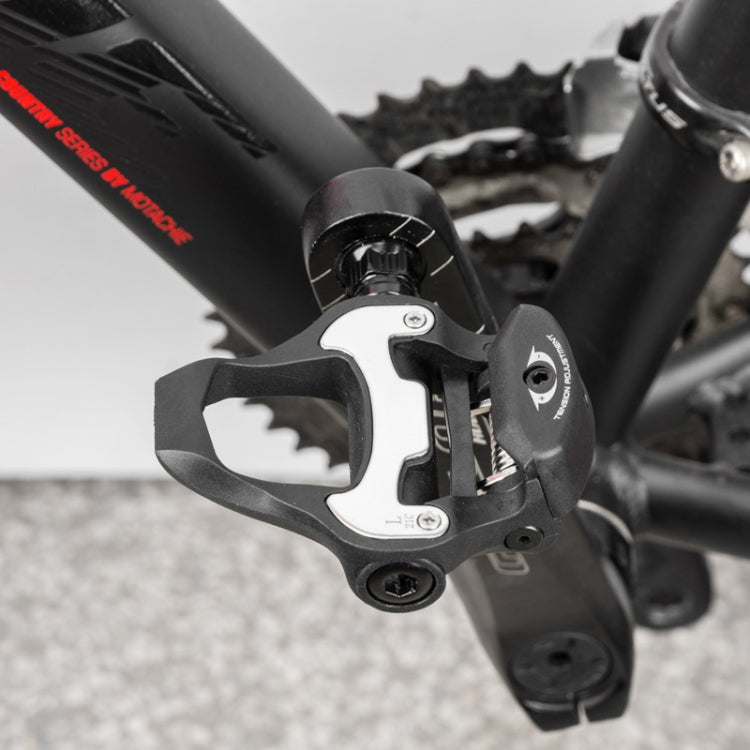 RACEWORK 01455 Road Bike Self-locking Pedals(Black)
