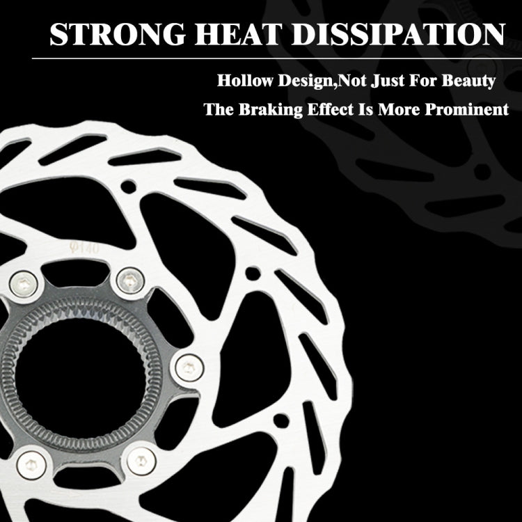 RACEWORK RS6 Mountain Bike Mid-lock Discs, Diameter: 140mm