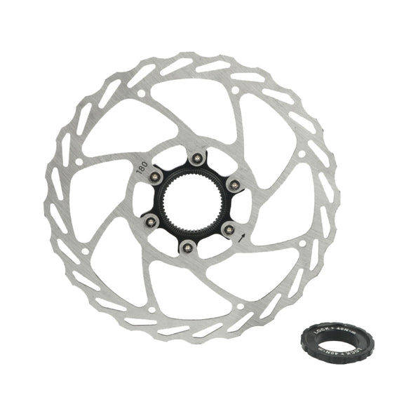 RACEWORK RS6 Mountain Bike Mid-lock Discs, Diameter: 180mm