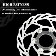 RACEWORK RS6 Mountain Bike Mid-lock Discs, Diameter: 180mm