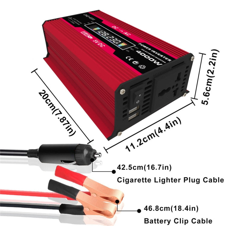 Zhi Zun Solar Power System Inverters+30A Controller+18W 18V Solar Panel, Specification: Black 12V To 220V