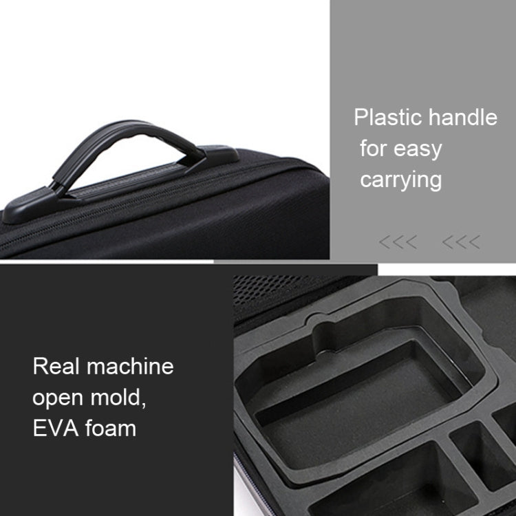 Suitcase Backpack Messenger Bag Organizer for DJI MINI 3 PRO( Nylon Black)