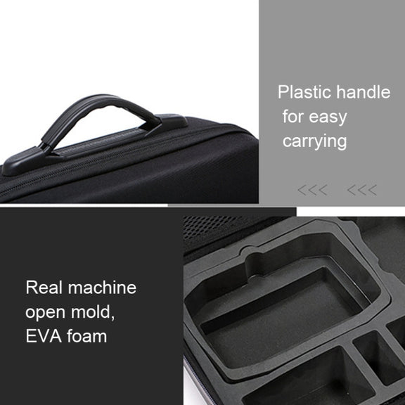 Suitcase Backpack Messenger Bag Organizer for DJI MINI 3 PRO( Nylon Black)