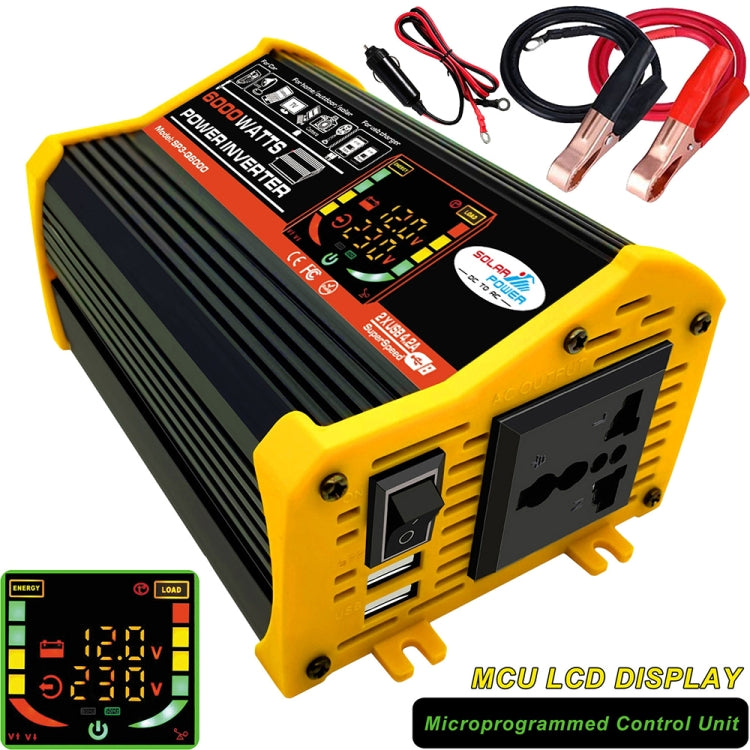 Saga 3 Generations Home Solar Generator Inverter+30A Controller+18W 12V Solar Panel, Specification: Black 12V To 220V