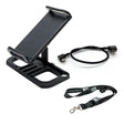 Drone Remote Controller Holder Tablet Extended Bracket Clip With Lanyard & 8 Pin Line - Holder Series by PMC TechLife | Online Shopping South Africa | PMC TechLife | Buy Now Pay Later Mobicred