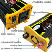 Saga Generation 2 Home Solar Generator Inverter+30A Controller+18W 12V Solar Panel, Specification: Black 12V To 110V