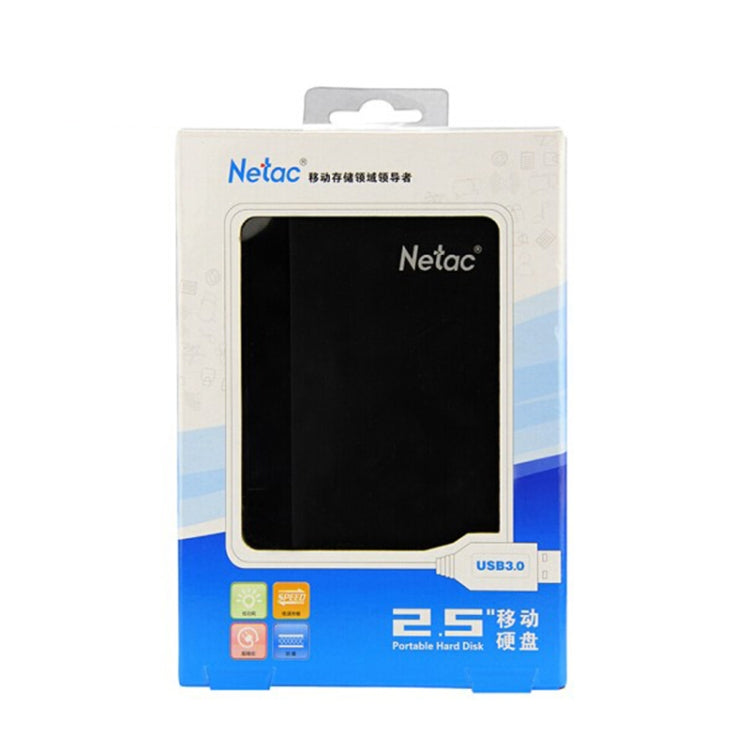 Netac K218 High Speed 2.5 Inch Software Encrypted Mobile Hard Drive, Capacity: 1TB