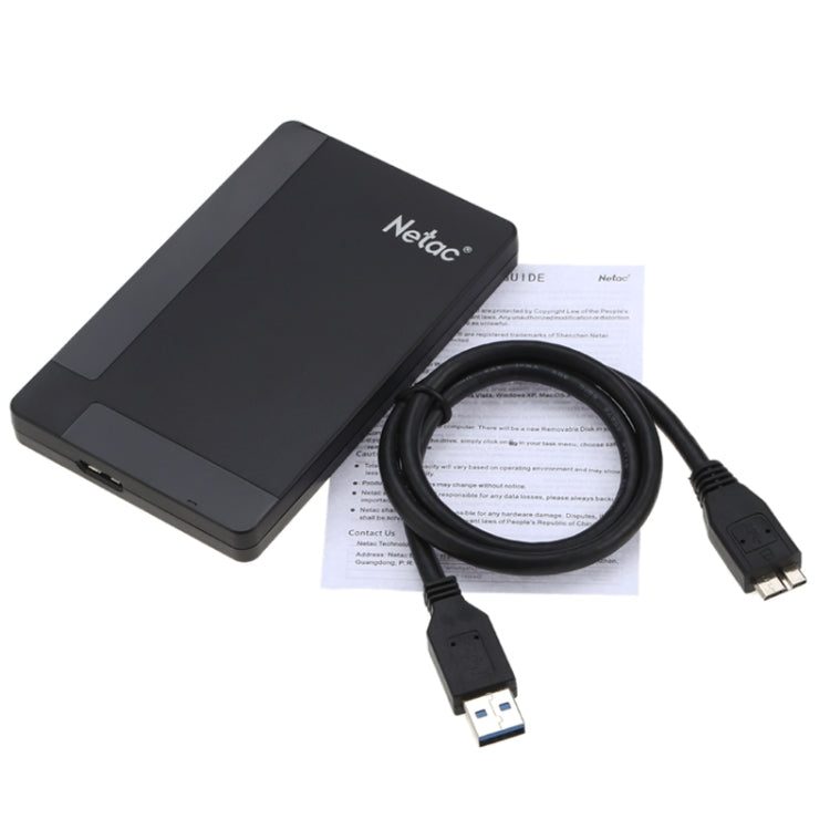 Netac K218 High Speed 2.5 Inch Software Encrypted Mobile Hard Drive, Capacity: 2TB