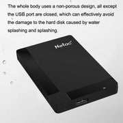Netac K218 High Speed 2.5 Inch Software Encrypted Mobile Hard Drive, Capacity: 2TB