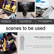 Netac U388 High Speed USB3.0 Metal Rotating Car Computer U Disk, Capacity: 32GB