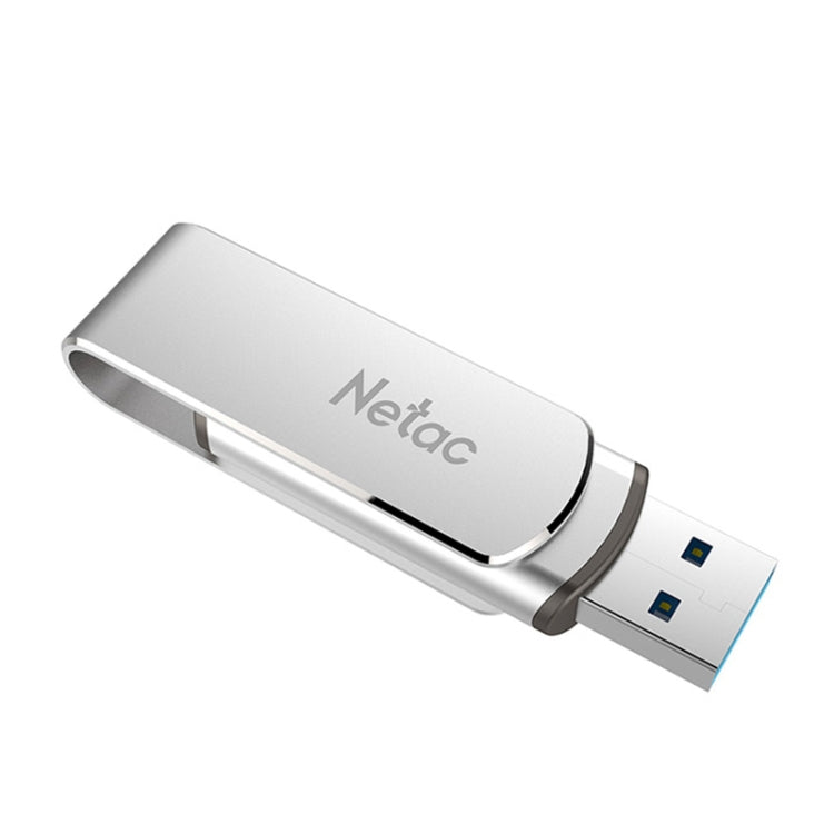 Netac U388 High Speed USB3.0 Metal Rotating Car Computer U Disk, Capacity: 64GB