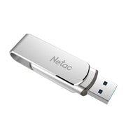 Netac U388 High Speed USB3.0 Metal Rotating Car Computer U Disk, Capacity: 64GB