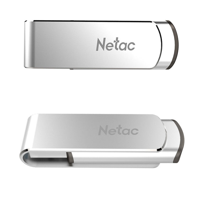 Netac U388 High Speed USB3.0 Metal Rotating Car Computer U Disk, Capacity: 64GB
