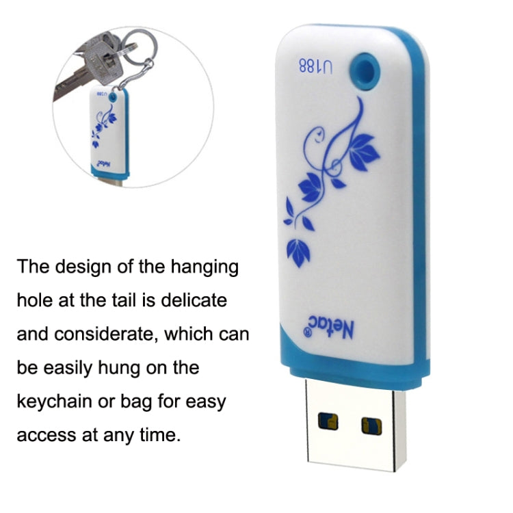 Netac U188 USB2.0 Car Computer Encrypted USB Flash Drive, Capacity: 64GB
