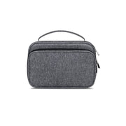 Multifunction Watch Strap Data Line 36 Slots Storage Bag(Grey)