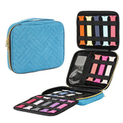 Velvet Watch Strap Watch Accessories Storage Bag, Specification: Blue L
