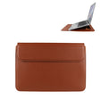 PU08DZ Leather Laptop Liner Bag with Stand Function, Size: 13.3 inches(Cowhide Yellow) - 13.3 inch by PMC TechLife | Online Shopping South Africa | PMC TechLife | Buy Now Pay Later Mobicred