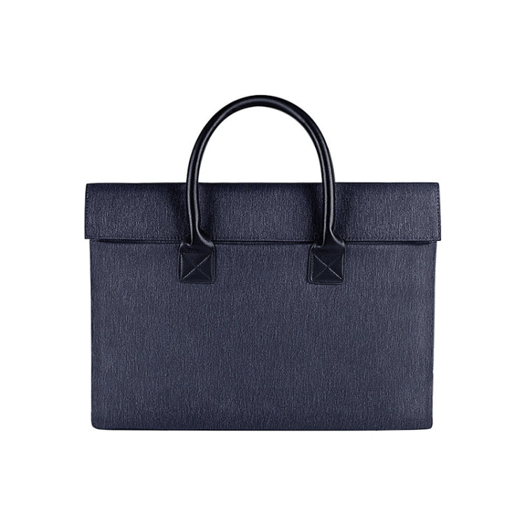 ST04 Water-resistant Portable Laptop Case, Size: 13.3 inches(Navy Blue)