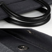 ST04 Water-resistant Portable Laptop Case, Size: 13.3 inches(Navy Blue)