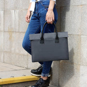 ST04 Water-resistant Portable Laptop Case, Size: 13.3 inches(Navy Blue)