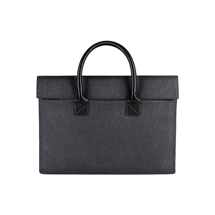 ST04 Water-resistant Portable Laptop Case, Size: 15.6 inches(Mysterious Black)