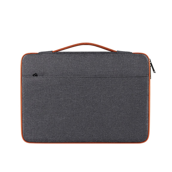 ND02 Water-resistant Portable Laptop Case, Size: 14.1-15.4 inches(Dark Gray)