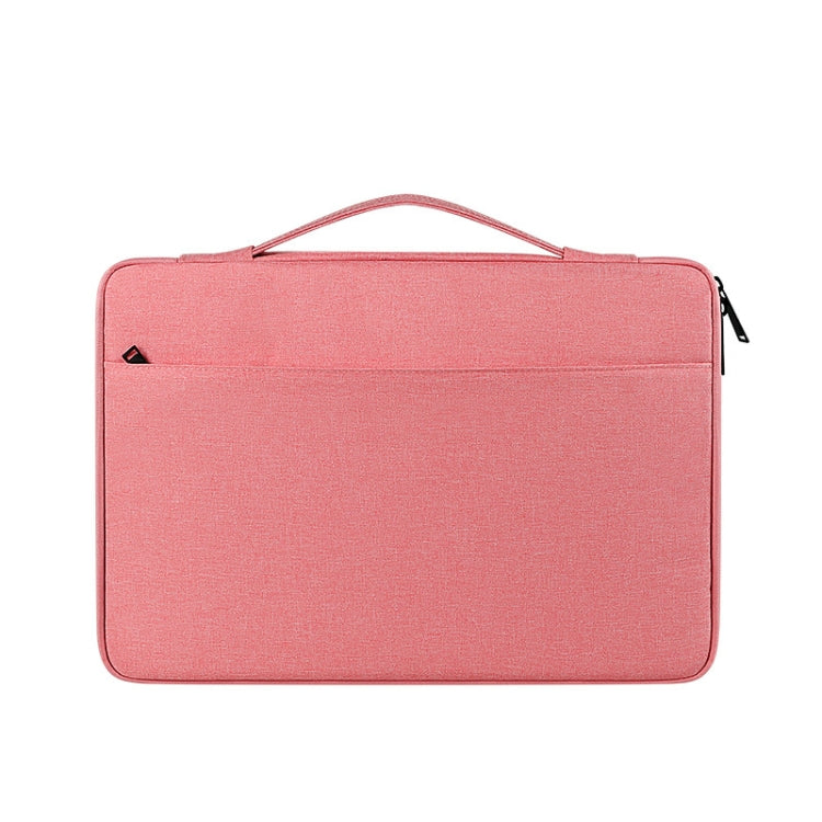 ND02 Water-resistant Portable Laptop Case, Size: 15.6 inches(Beauty Pink)