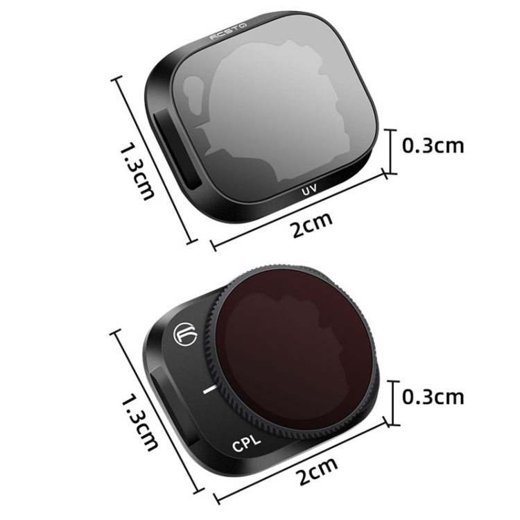 RCSTQ Aluminum Alloy Adjustable Filter Accessories for DJI Mini 3 Pro,Style: ND8