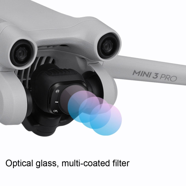 RCSTQ Aluminum Alloy Adjustable Filter Accessories for DJI Mini 3 Pro,Style: ND32