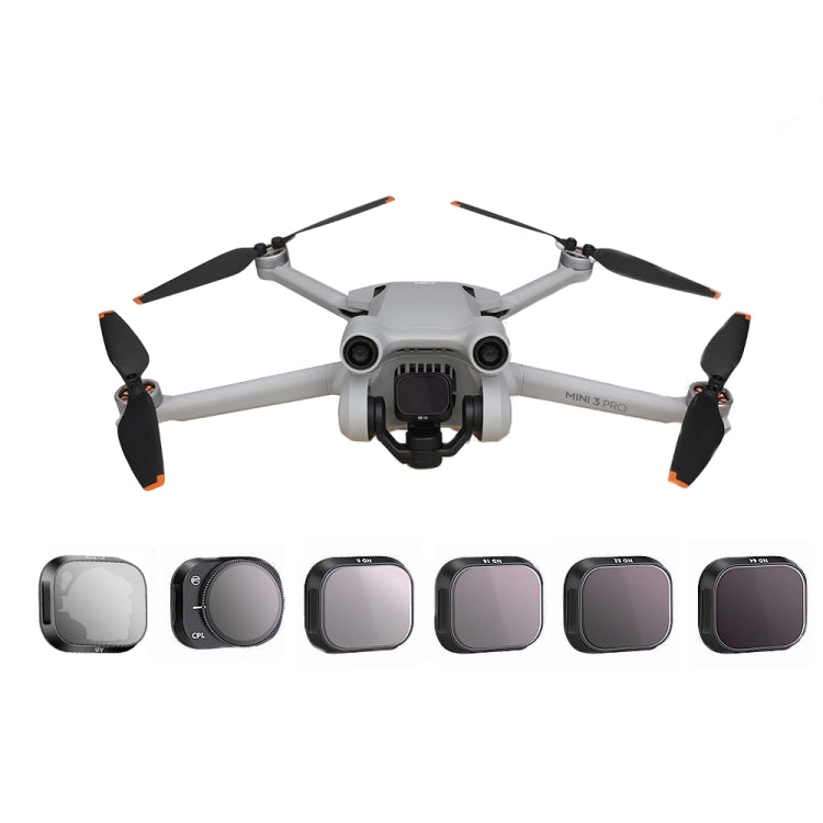 RCSTQ Aluminum Alloy Adjustable Filter Accessories for DJI Mini 3 Pro,Style: ND64