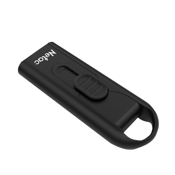 Netac U309 High Speed USB3.0 Push-Pull Encrypted USB Flash Drive, Capacity: 32GB