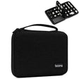 Baona BN-F018 Multifunctional Double Layer EVA Hard Shell U Disk Data Cable Storage Bag(Black) - Hard Drive Bags & Cases by Baona | Online Shopping South Africa | PMC TechLife | Buy Now Pay Later Mobicred