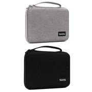 Baona BN-F018 Multifunctional Double Layer EVA Hard Shell U Disk Data Cable Storage Bag(Black)
