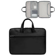 Baona BN-Q006 PU Leather Full Opening Laptop Handbag For 14 inches(Black) - free shipping - PMC TechLife - Order now!