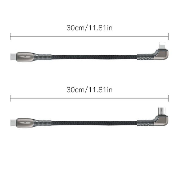 Aluminum Alloy Housing Cable Data Cable for DJI Mavic 3 /Mini 3 Pro /Air 2S/Mini 2,Style: 8 Pin