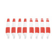 8 PCS 6030F Double Sided Colorful Low Noise Wing Propellers For DJI Mini 3 Pro, Color: White Red - DIY Propeller by PMC TechLife | Online Shopping South Africa | PMC TechLife